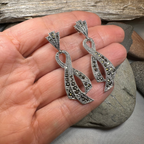 Valori Trinity Knot Earrings