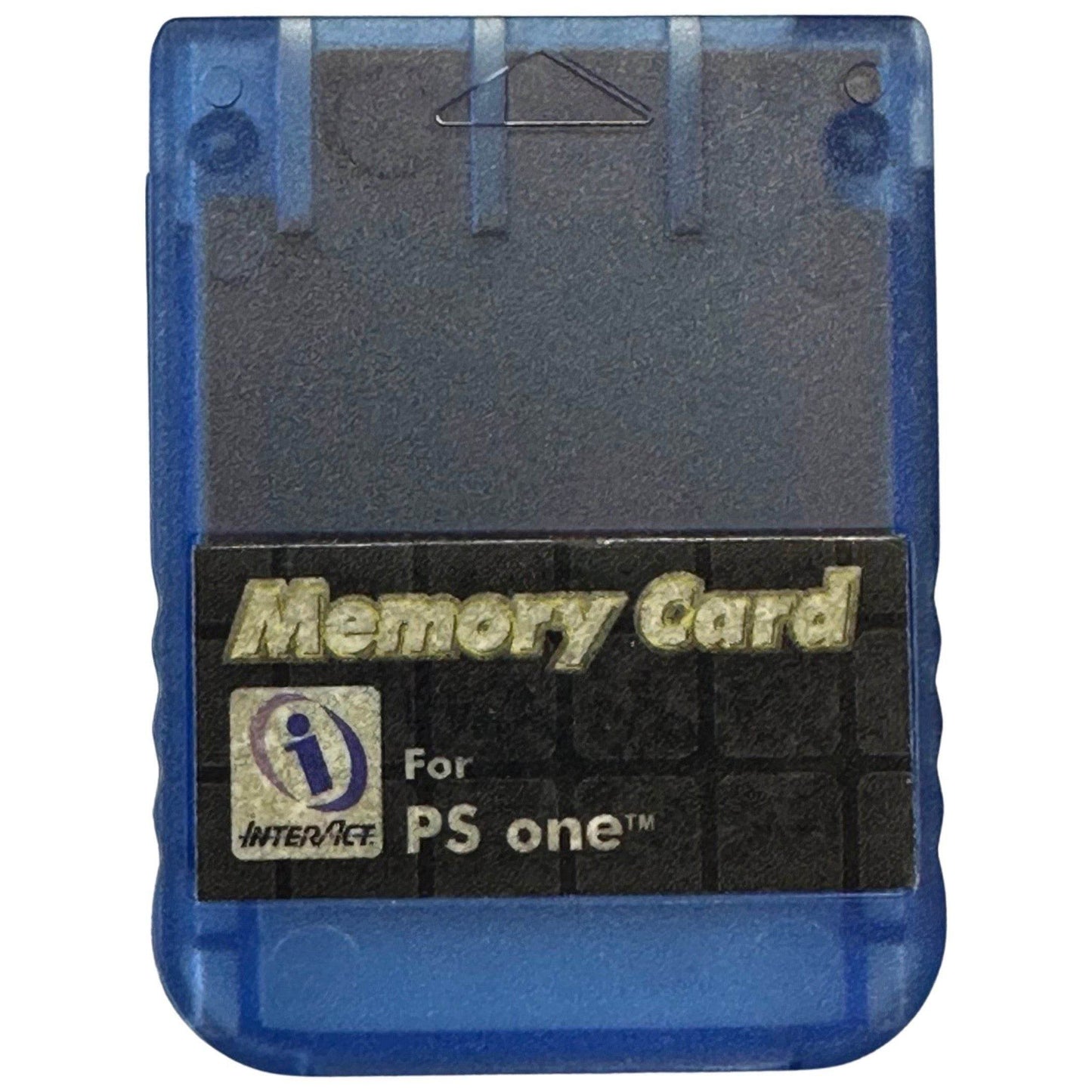 Memory Card - PlayStation - InterAct Blue