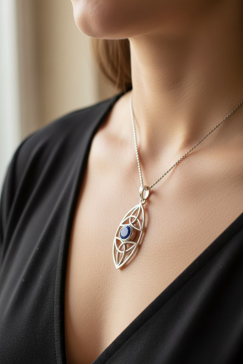 Dolce Trinity Knot Necklace