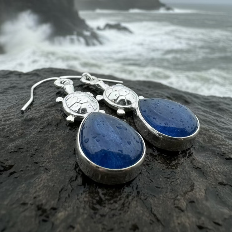 Friendly Turtle Earrings