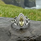 Yasmin Celtic Trinity Knot Ring
