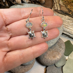 Turtle Opal Earrings