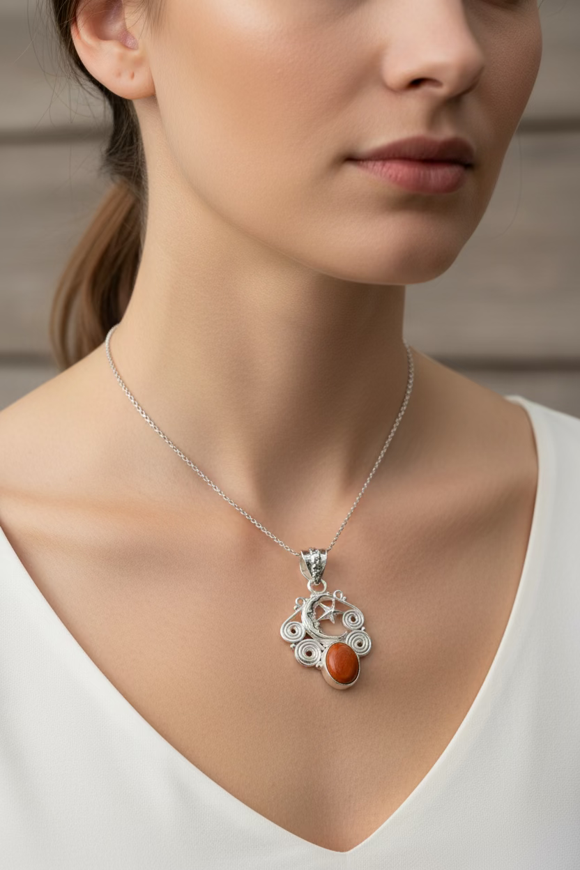 Romantic Moon Necklace