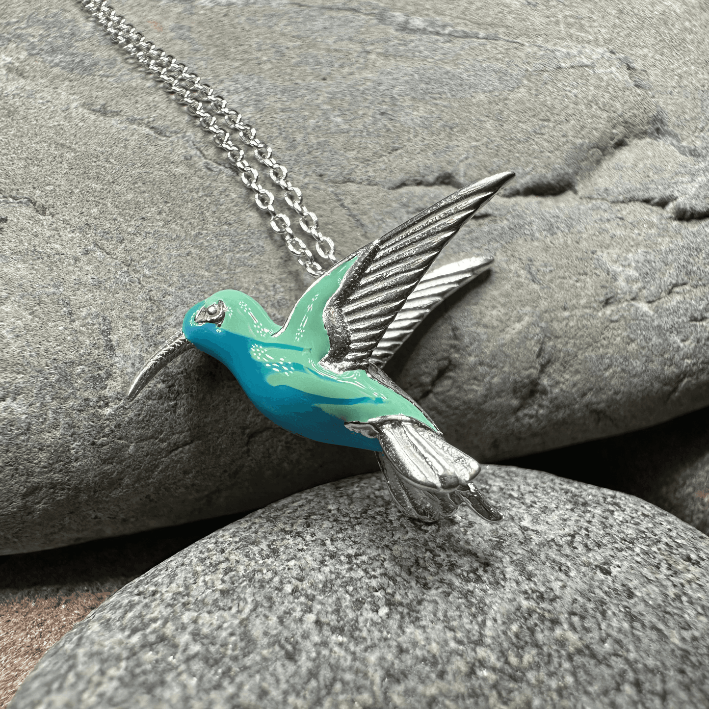 Colibrì Hummingbird Necklace - 