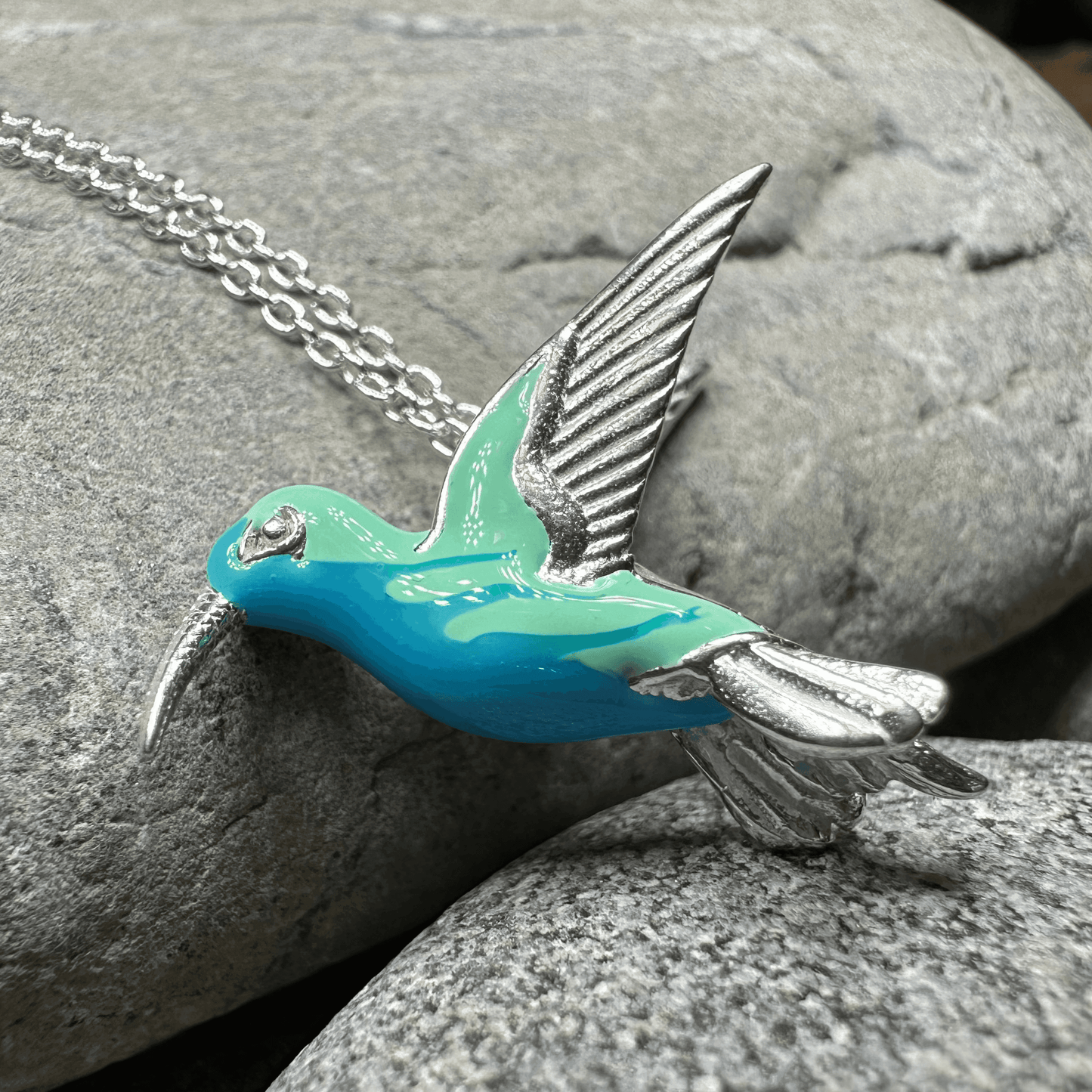 Colibrì Hummingbird Necklace - 