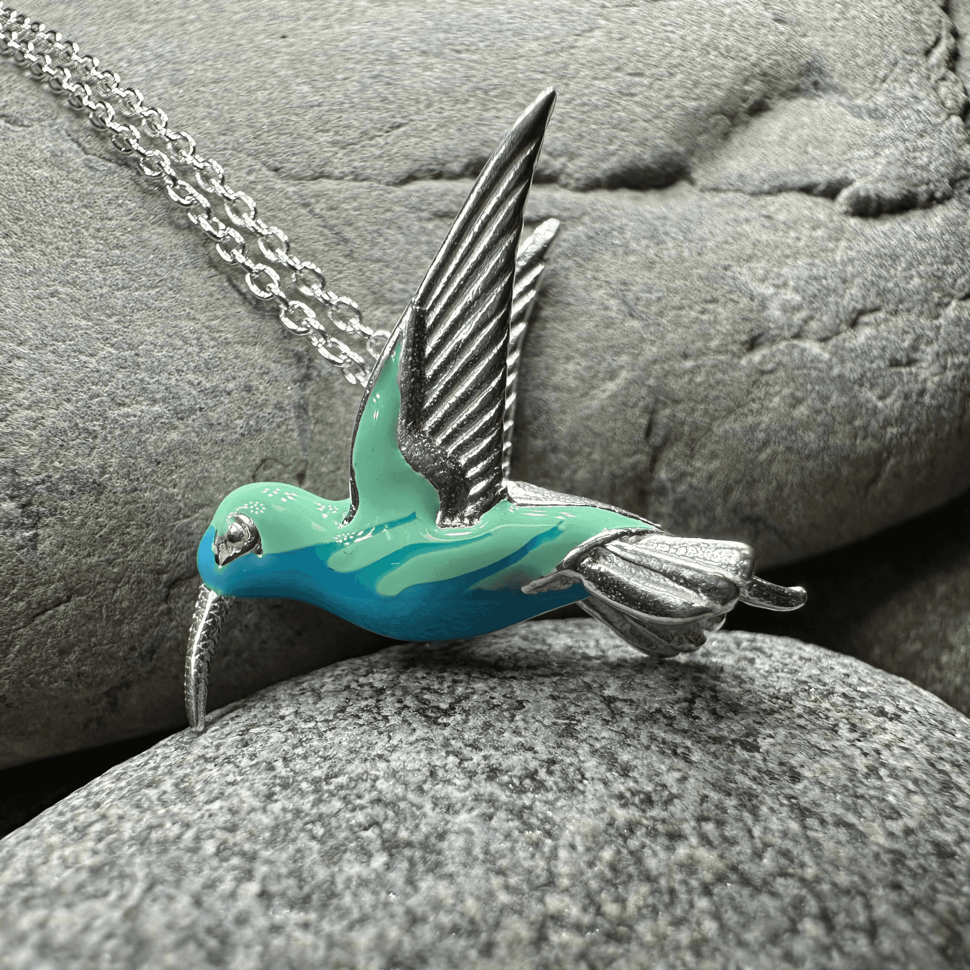 Colibrì Hummingbird Necklace - 