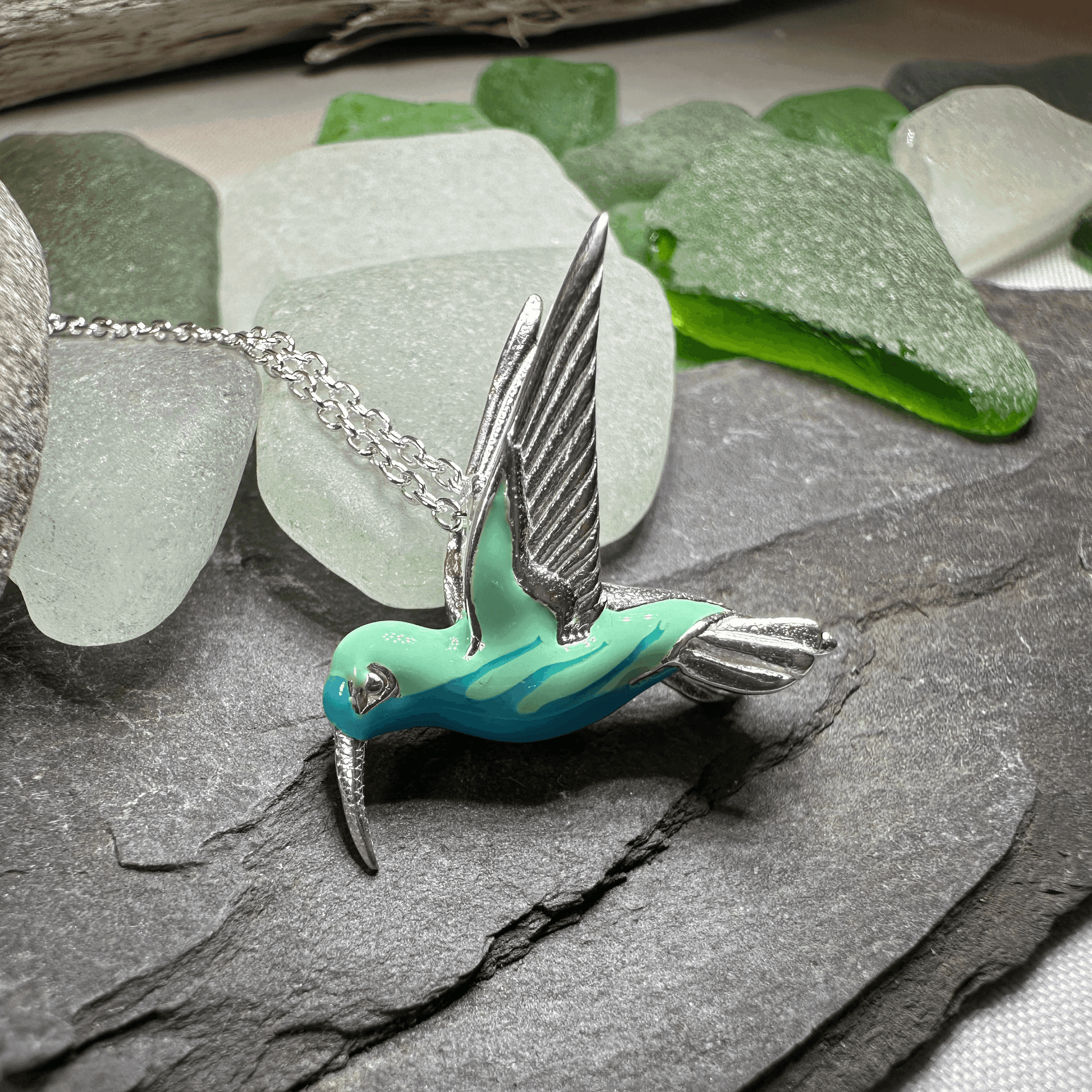 Colibrì Hummingbird Necklace - 