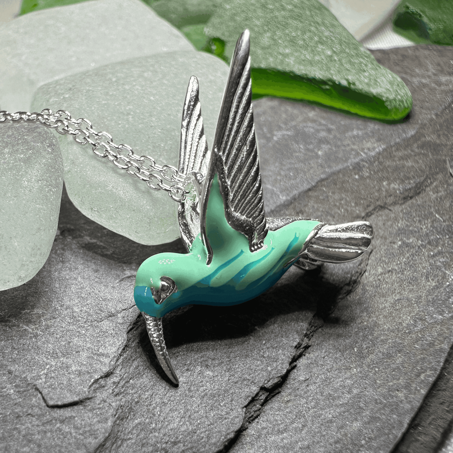 Colibrì Hummingbird Necklace - 