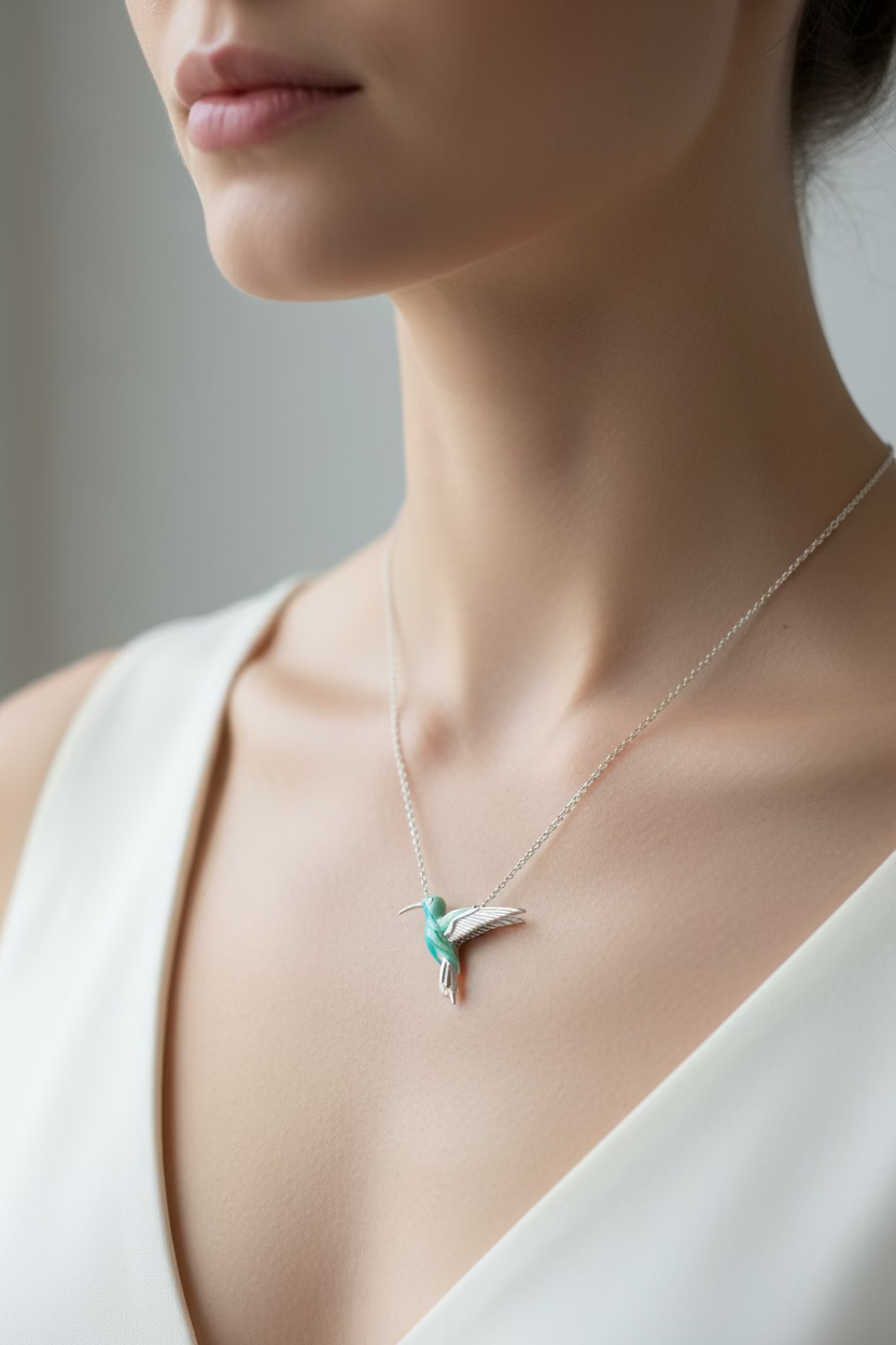 Colibrì Hummingbird Necklace