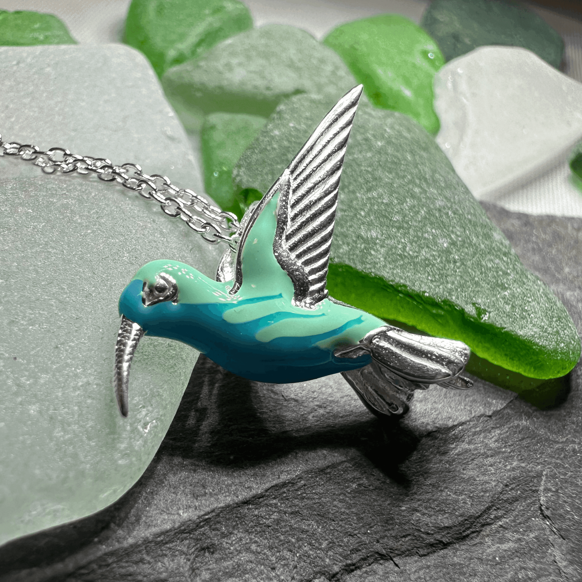 Colibrì Hummingbird Necklace - 