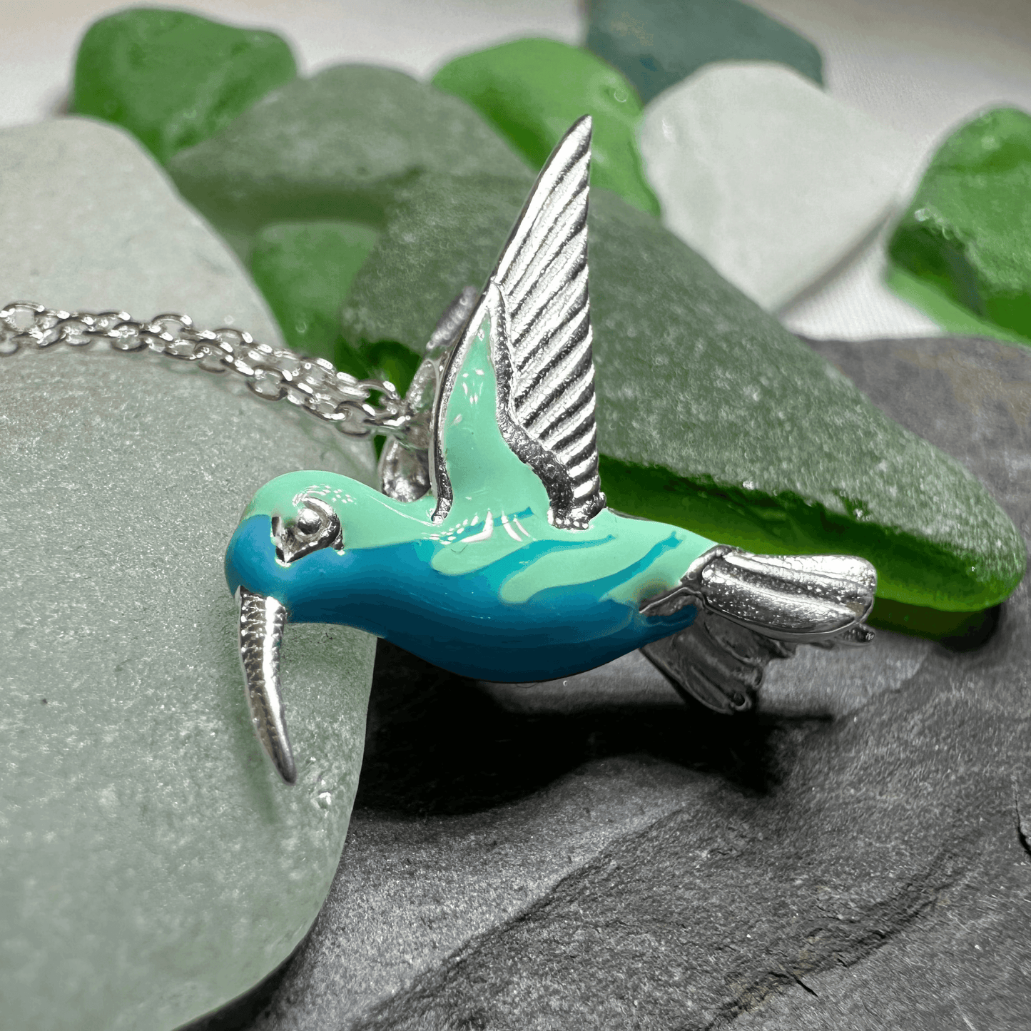 Colibrì Hummingbird Necklace - 