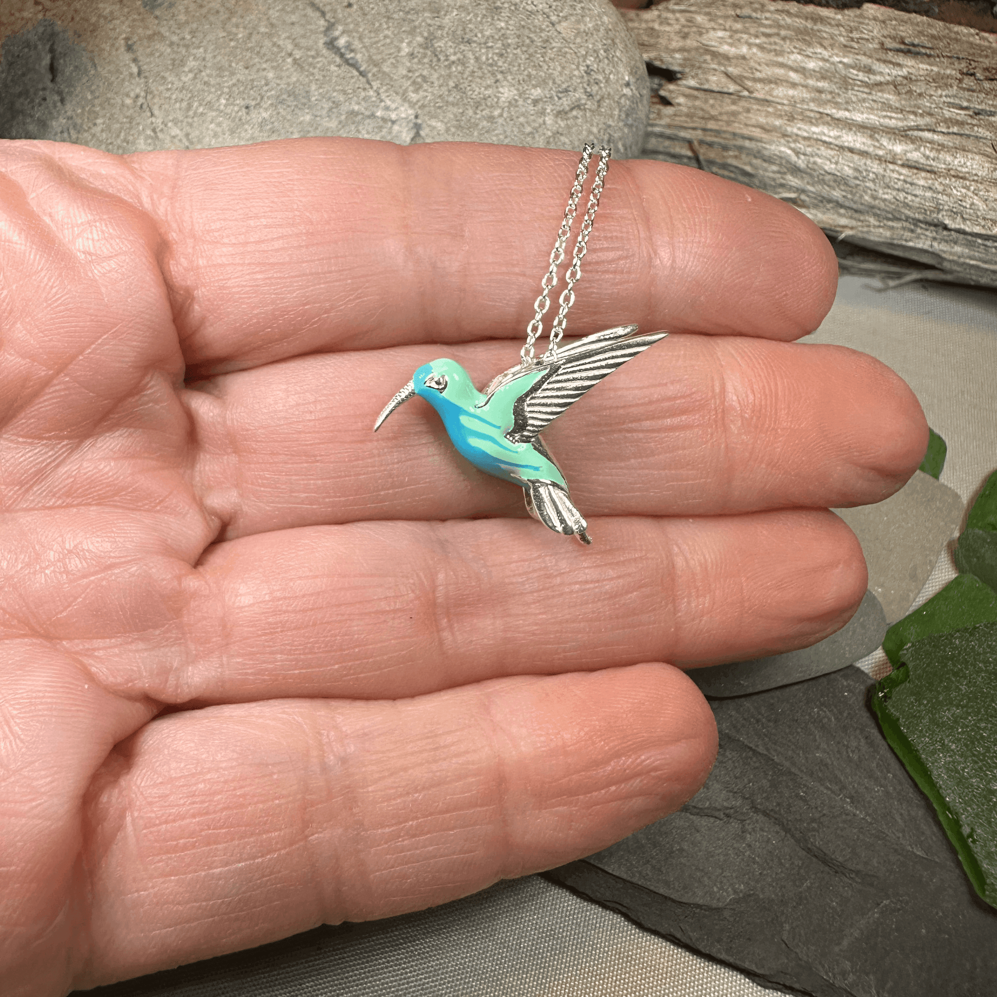 Colibrì Hummingbird Necklace - 