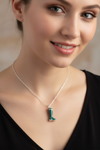 Rainy Day Wellies Boot Necklace