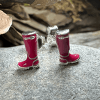 Rainy Day Wellies Boot Earrings - 