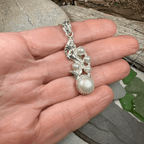 Marica Pearl Mermaid Necklace - 18
