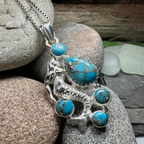 Ilayda Mermaid Turquoise Necklace