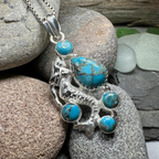 Ilayda Mermaid Turquoise Necklace