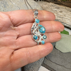 Ilayda Mermaid Turquoise Necklace
