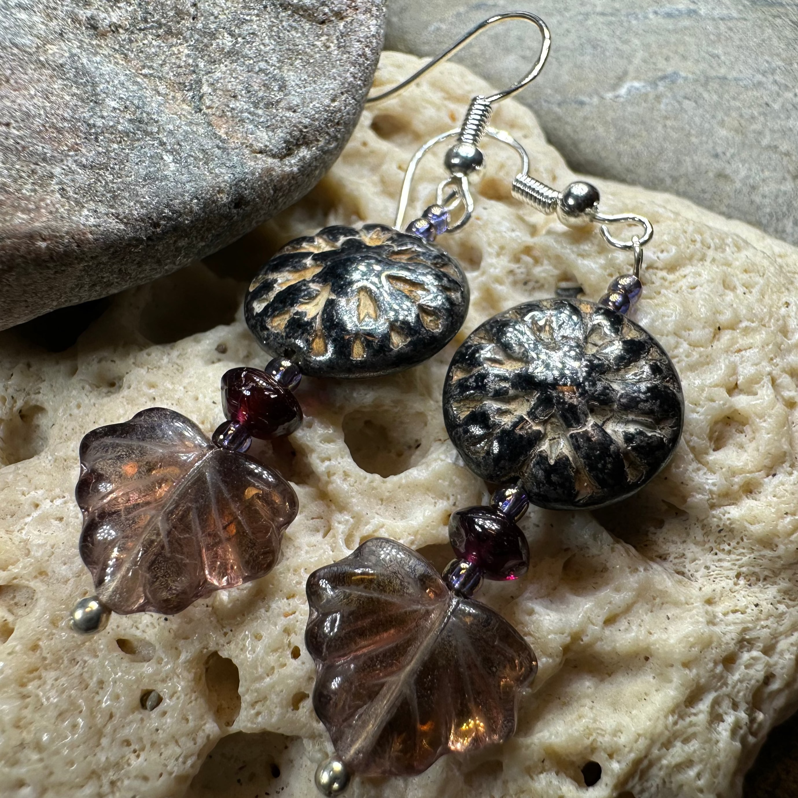 Elven Irish Forest Earrings