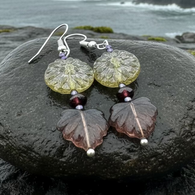 Elven Irish Forest Earrings