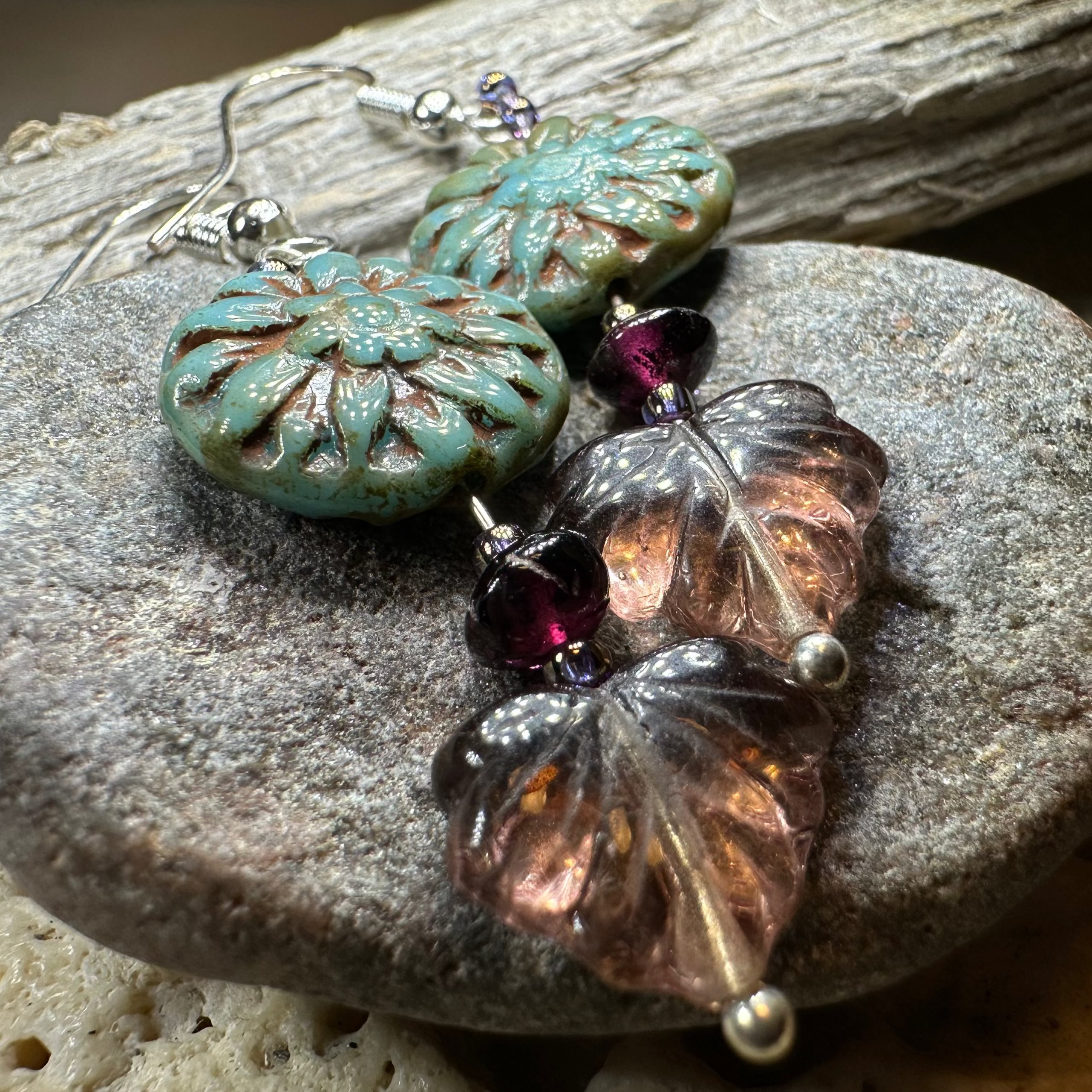 Elven Irish Forest Earrings