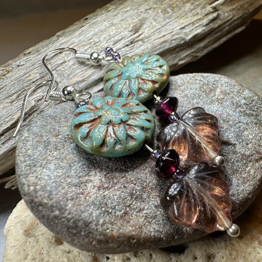 Elven Irish Forest Earrings