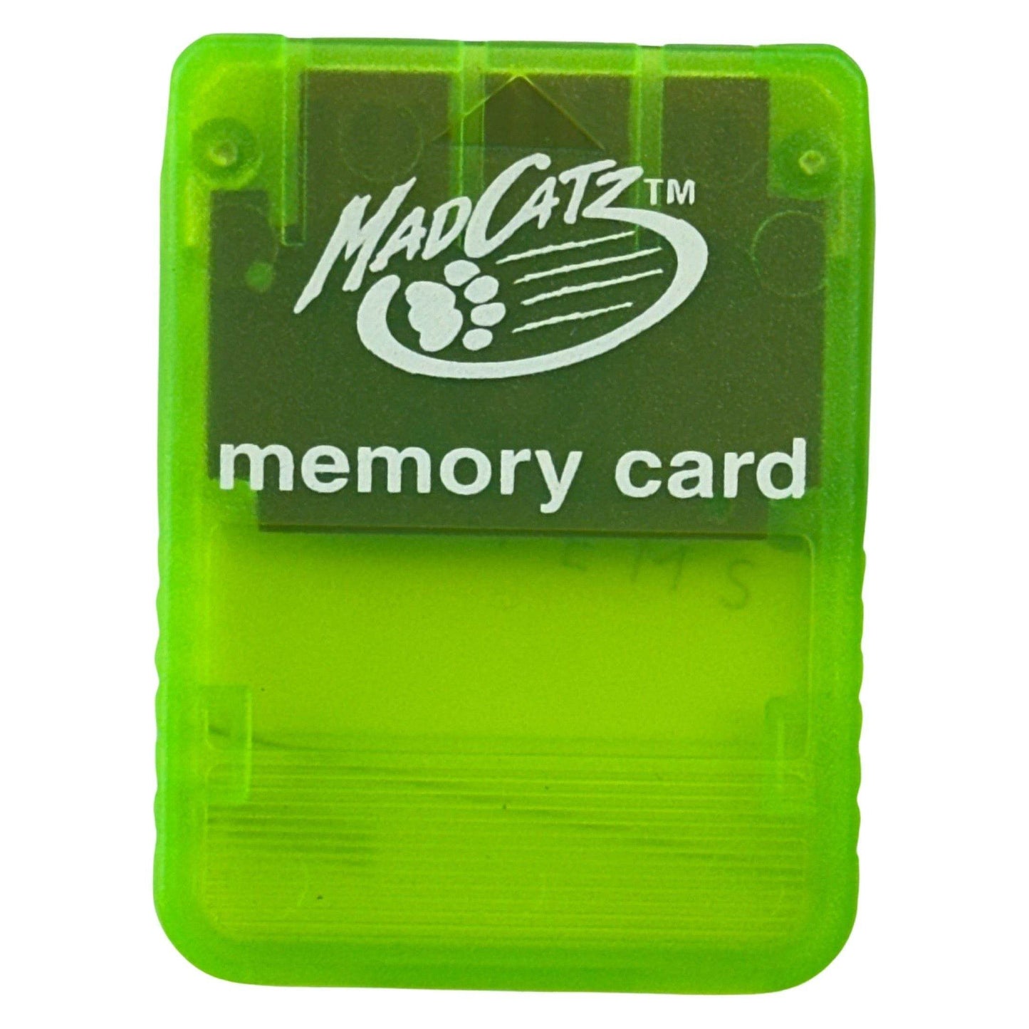 Memory Card - PlayStation - Mad Catz Green
