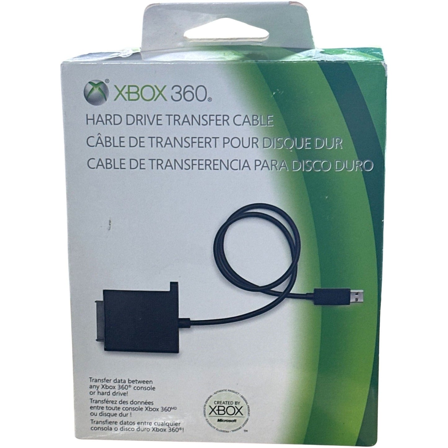 Hard Drive Transfer Cable [Gray] - Xbox 360 (OFFICIAL)