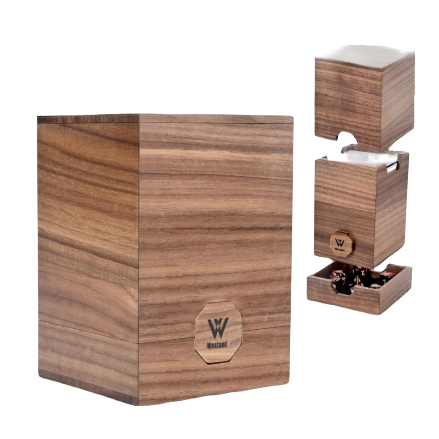 Westant Black Walnut Deck Box