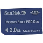PSP Memory Stick Pro Duo - PSP - 2GB Blue