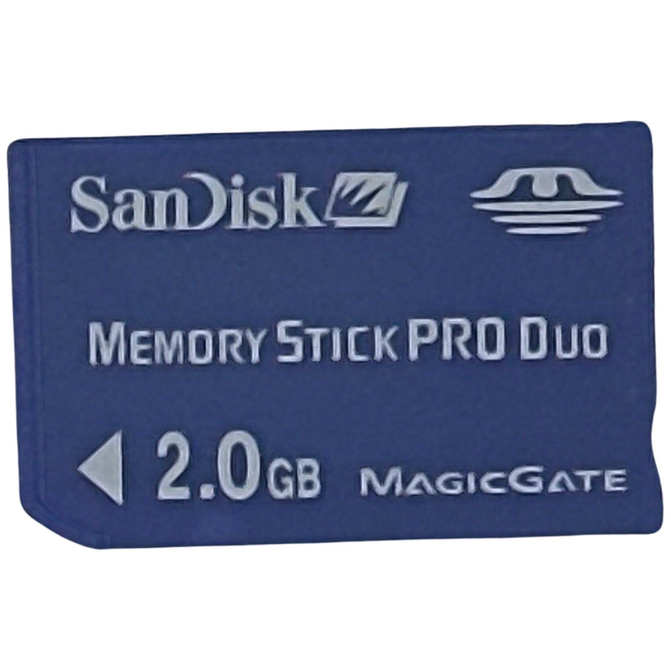 PSP Memory Stick Pro Duo - PSP - 2GB Blue