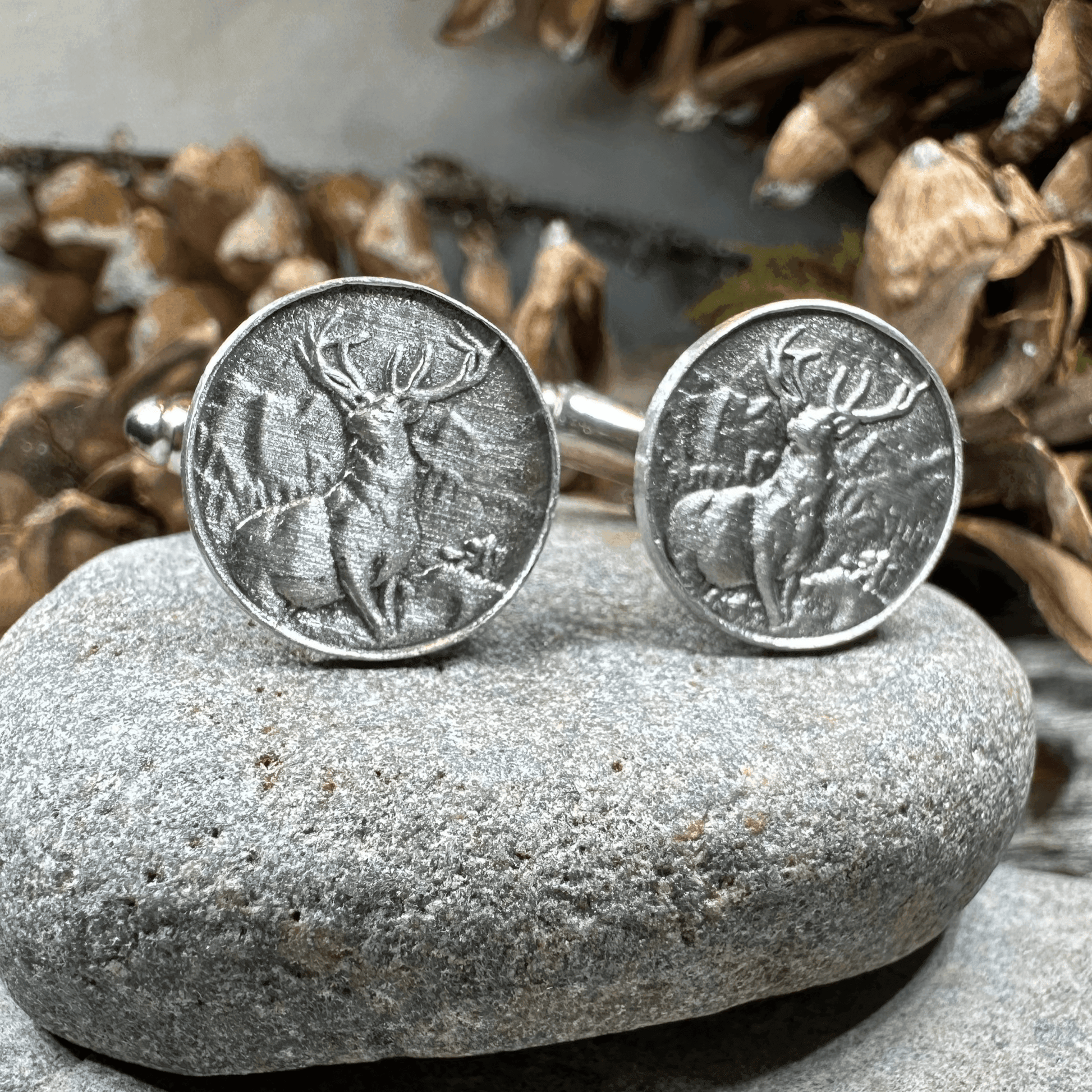 Garscadden Stag Cuff Links - 