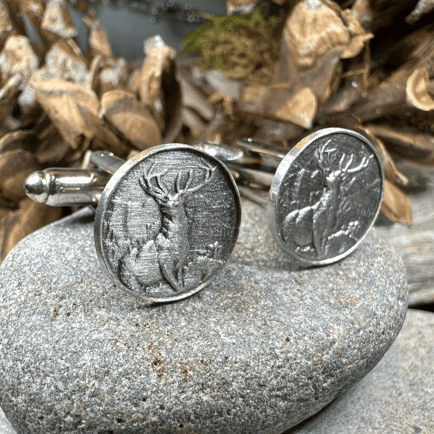 Garscadden Stag Cuff Links - 
