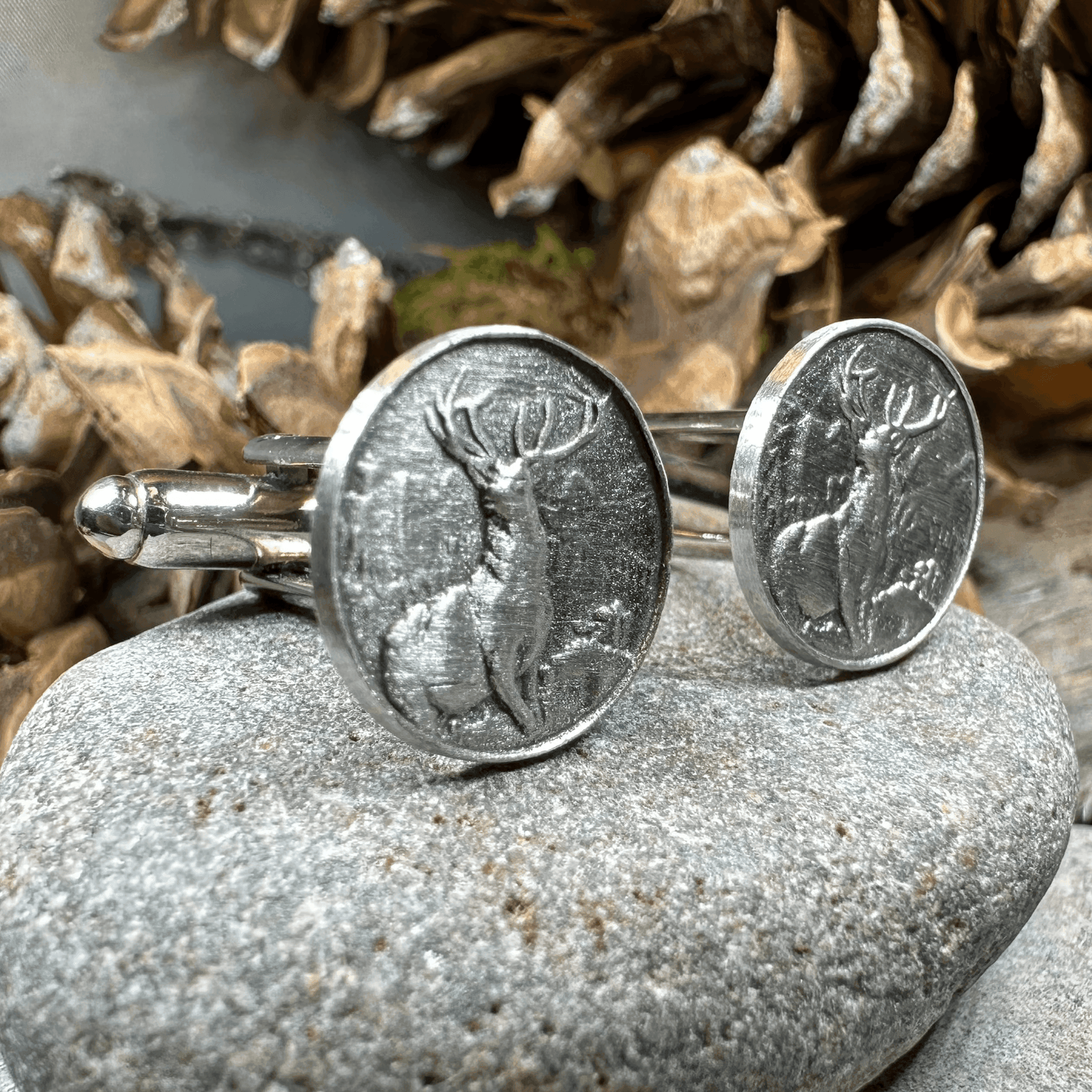 Garscadden Stag Cuff Links - 
