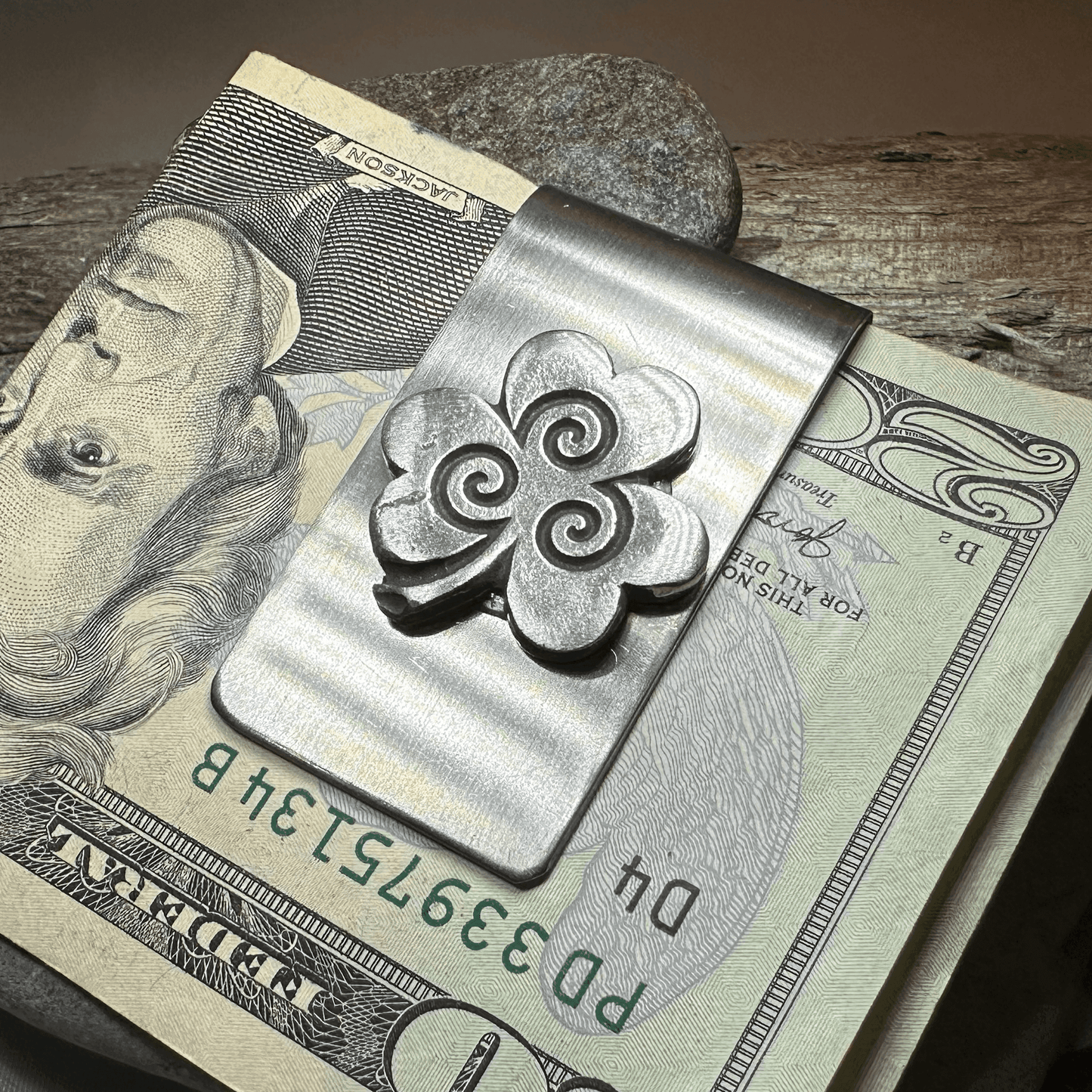 Celtic Shield Knot Money Clip - 