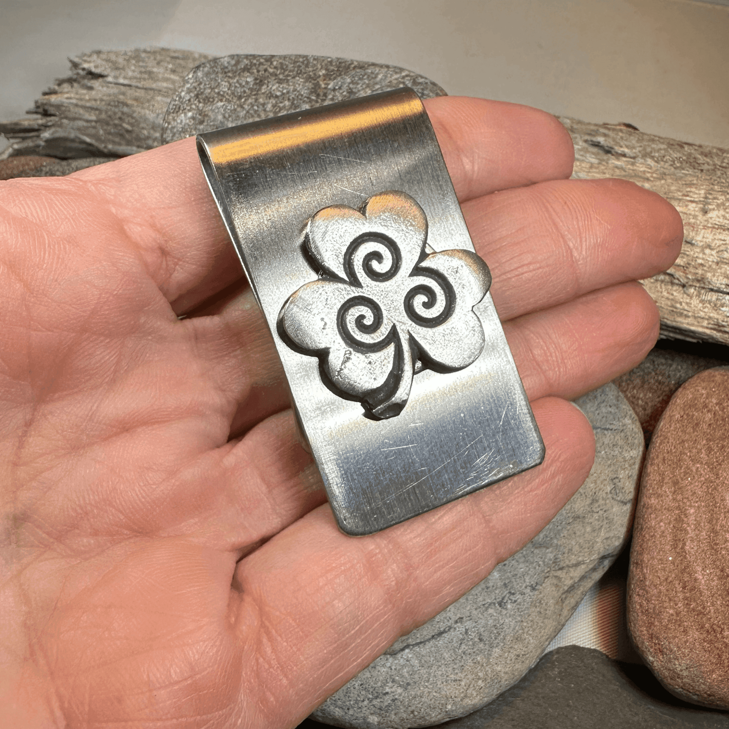 Celtic Shield Knot Money Clip - 