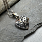 Petite Celtic Heart Necklace
