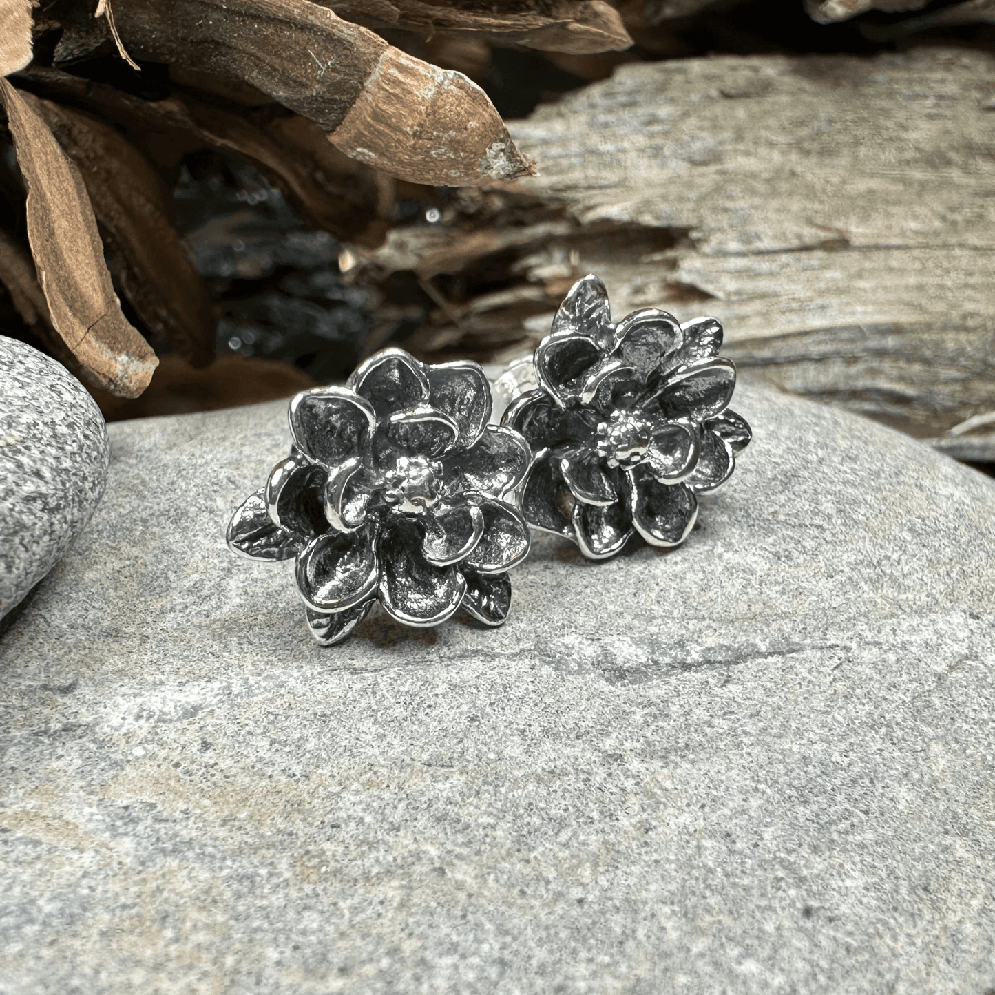 Sweet Magnolia Post Earrings - 