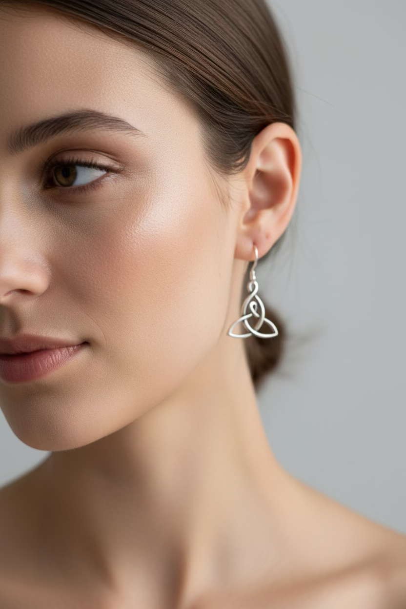 Mother's Knot Celtic Earrings
