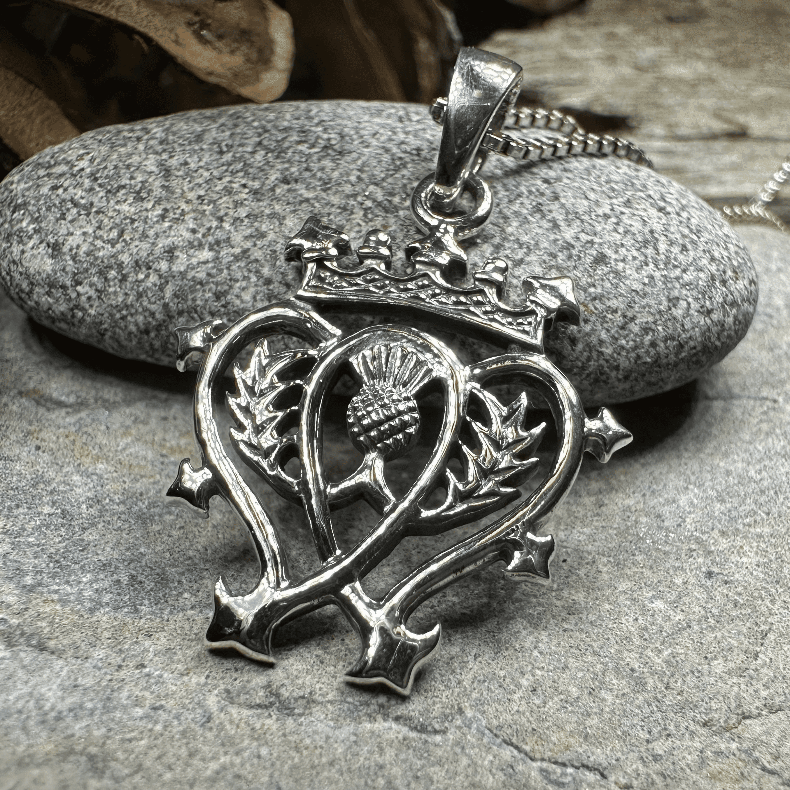 Scottish Luckenbooth Necklace - 18