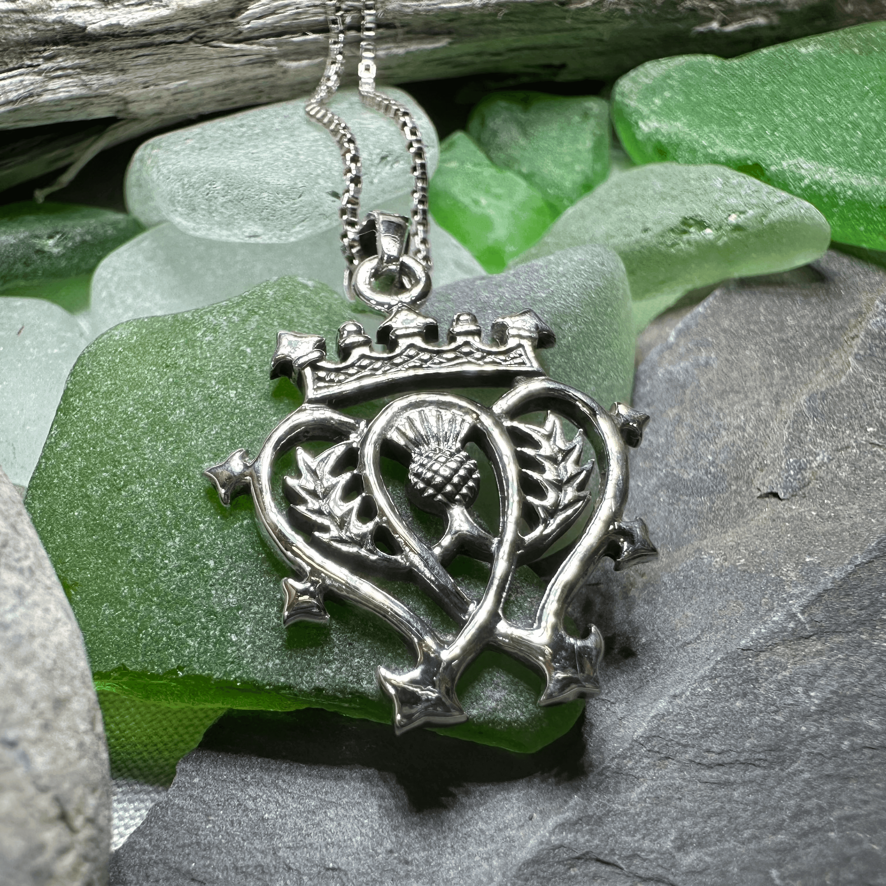 Scottish Luckenbooth Necklace - 18