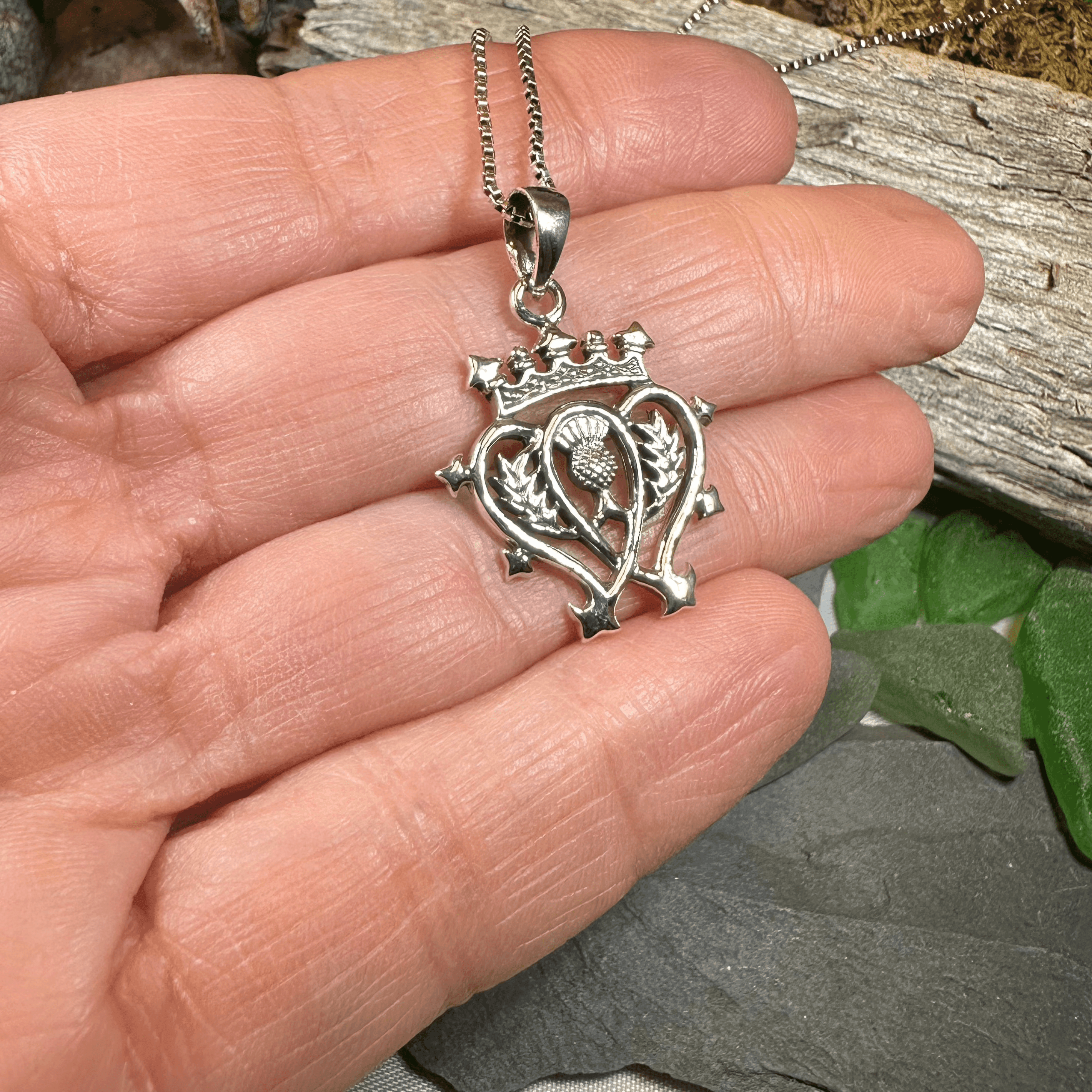 Scottish Luckenbooth Necklace - 18
