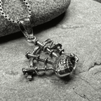 Tartan Bagpipes Necklace - 18