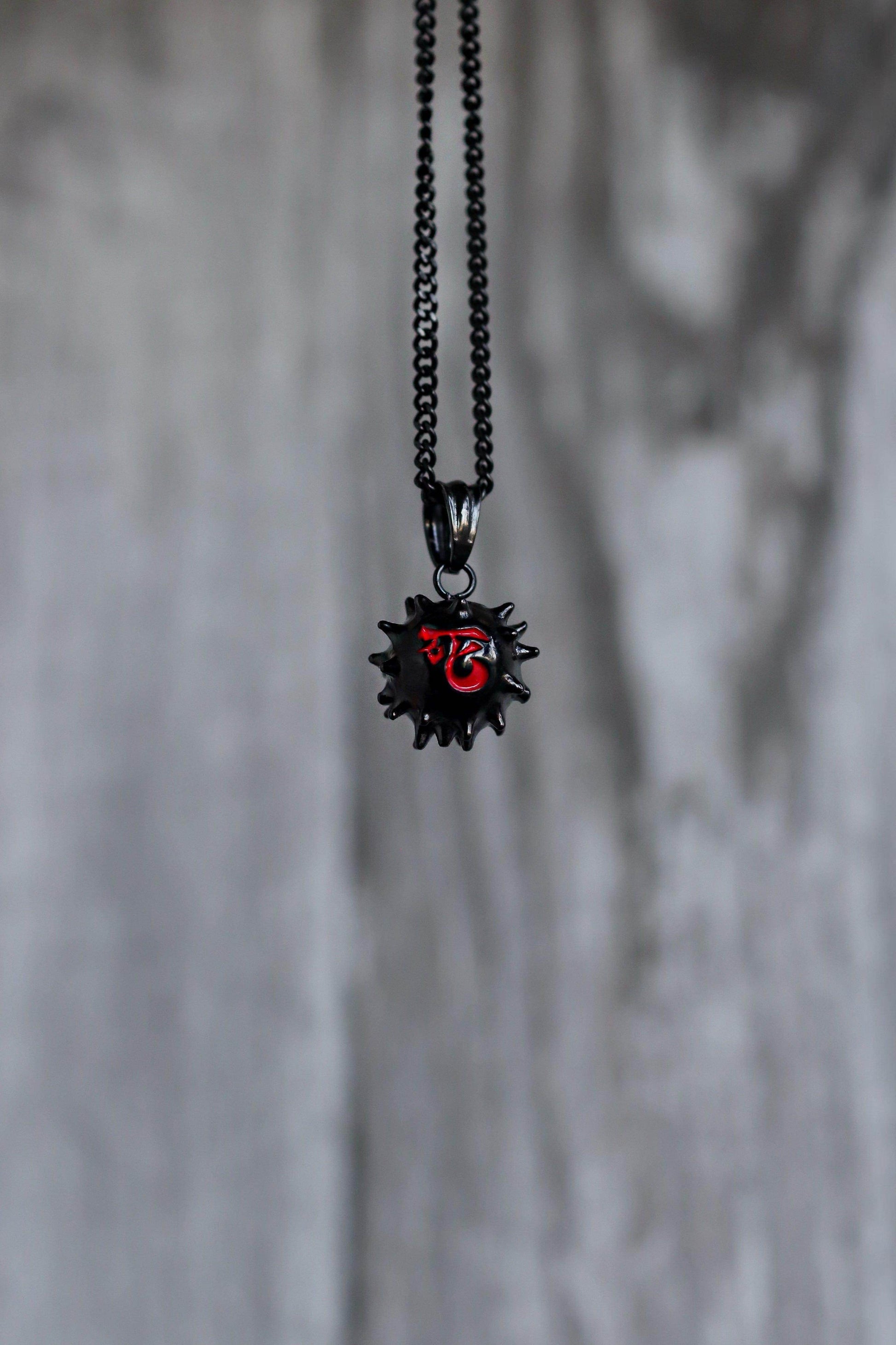 Yu-Gi-Oh!™ Crush Card Virus Necklace - Black