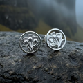 Dolina Thistle Stud Earrings