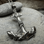Harbor Bound Anchor Necklace - 