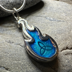 Mystical Celtic Flame Necklace