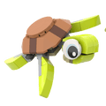 Sea Turtle Building Set made using LEGO parts - 