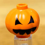 Custom Jack O' Lantern / Pumpkin Face #2 - B3 Customs made using LEGO part - 