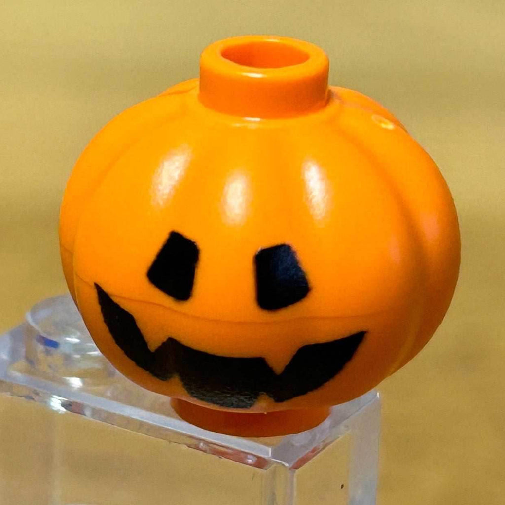 Custom Jack O' Lantern / Pumpkin Face #3 - B3 Customs made using LEGO part - 